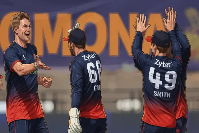 Overton brings Somerset back from brink in stunning chase